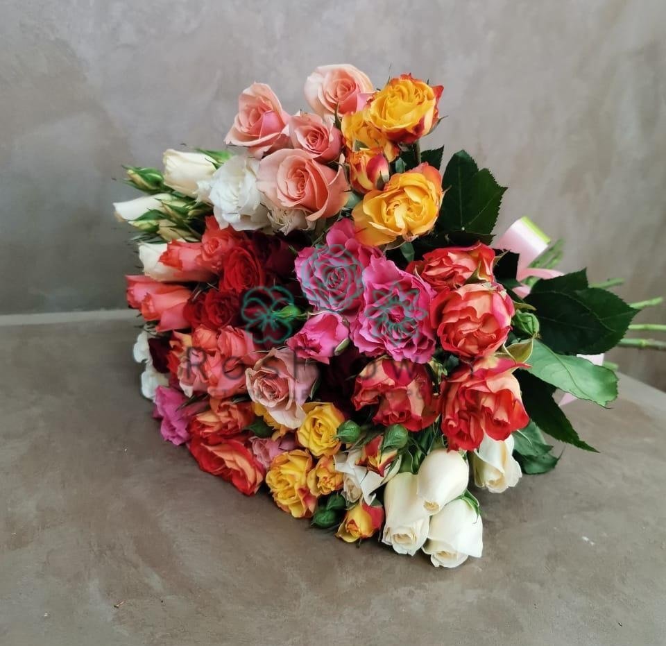 Букет цветов из: Розы в Чехов-7