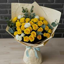 Букет цветов из:  Розы в Чехов-7