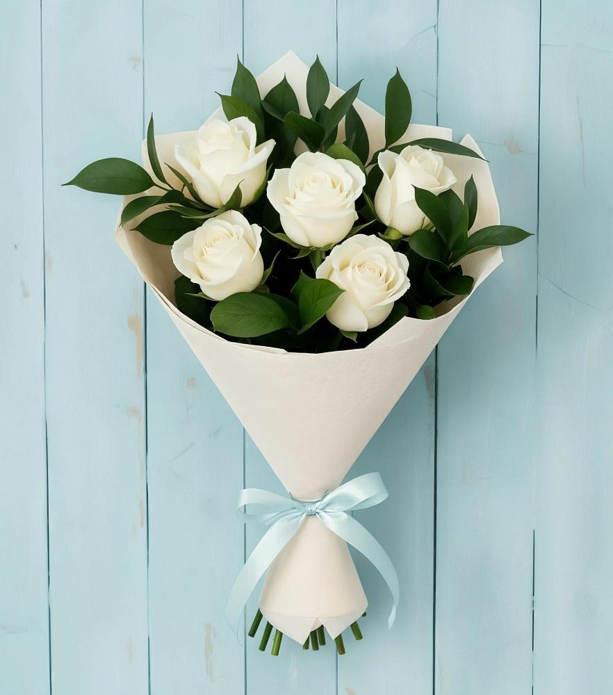 Букет цветов из: Розы в Чехов-7