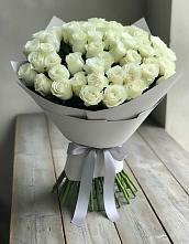 Букет 35 Белых роз в Чехов-7