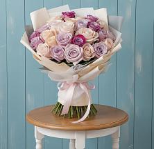 Букет цветов из:  Розы #REPLACE_PRED# Чехов-7