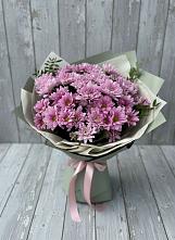 Букет цветов из:  Хризантемы в Чехов-7