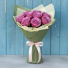 Букет Розы Фёрст Леди в Чехов-7