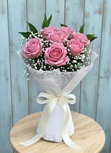 Букет цветов из:  Розы в Чехов-7