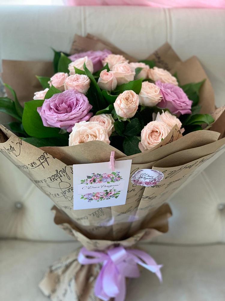 Букет цветов из: Розы в Чехов-7