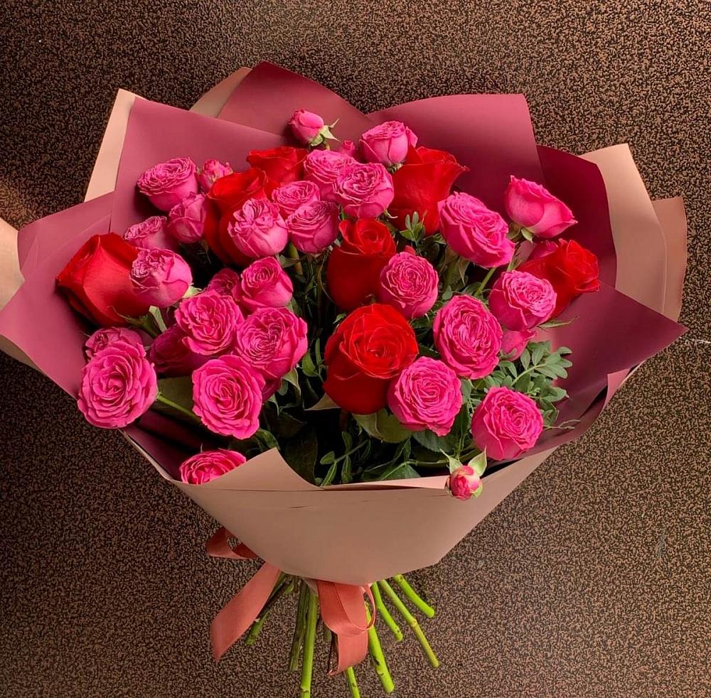 Букет В объятьях нежности в Чехов-7