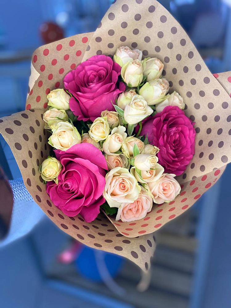 Букет цветов из: Розы в Чехов-7