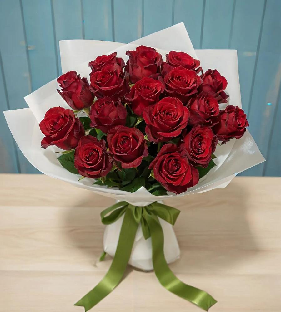 Букет Красные розы в Чехов-7