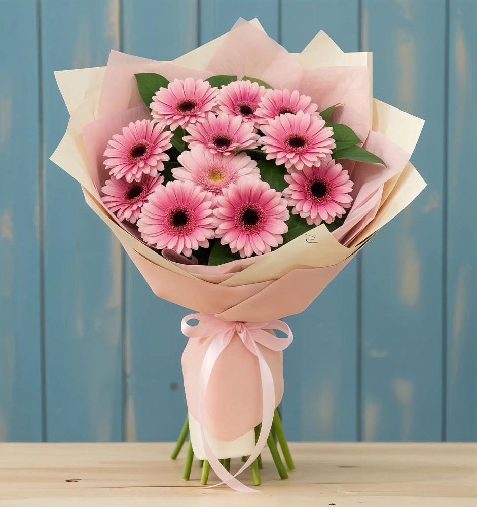 Букет цветов из: Герберы в Чехов-7