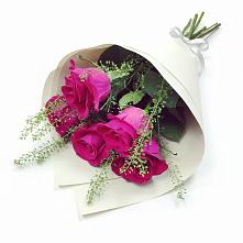 Букет цветов из:  Розы в Чехов-7