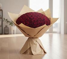 Букет 101 Красная роза в Чехов-7