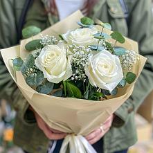 Букет цветов из:  Розы #REPLACE_PRED# Чехов-7
