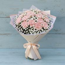 Букет цветов из:  Гвоздики в Чехов-7