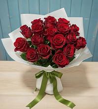 Букет Красные розы в Чехов-7