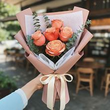 Букет цветов из:  Розы в Чехов-7