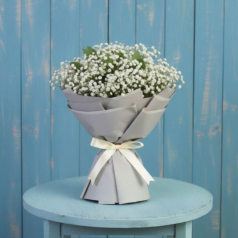 Букет цветов из: Гипсофила в Чехов-7