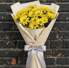 Букет цветов из:  Хризантемы в Чехов-7