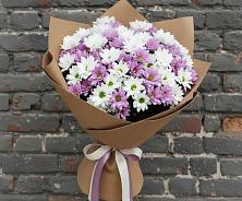 Букет цветов из:  Хризантемы #REPLACE_PRED# Чехов-7