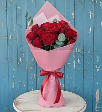 Букет цветов из:  Розы #REPLACE_PRED# Чехов-7