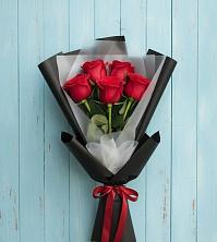 Букет цветов из:  Розы в Чехов-7