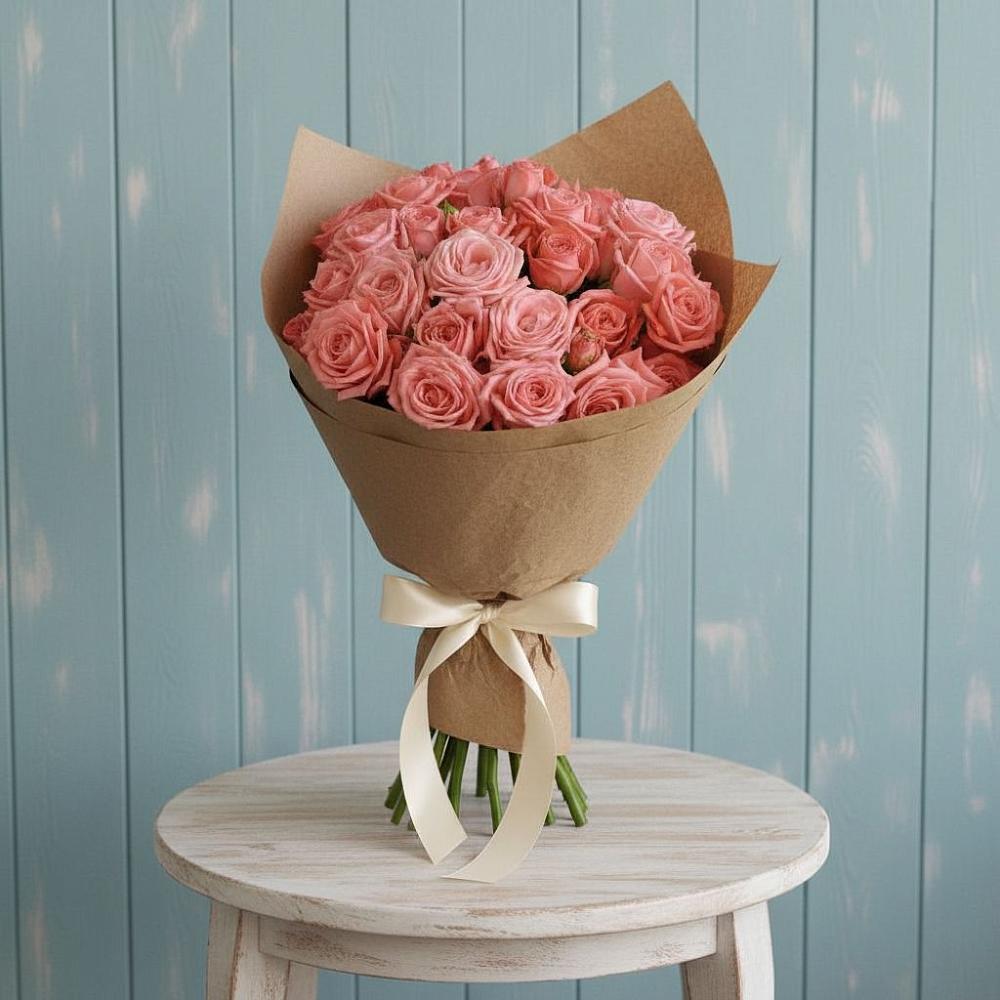 Букет цветов из: Розы в Чехов-7