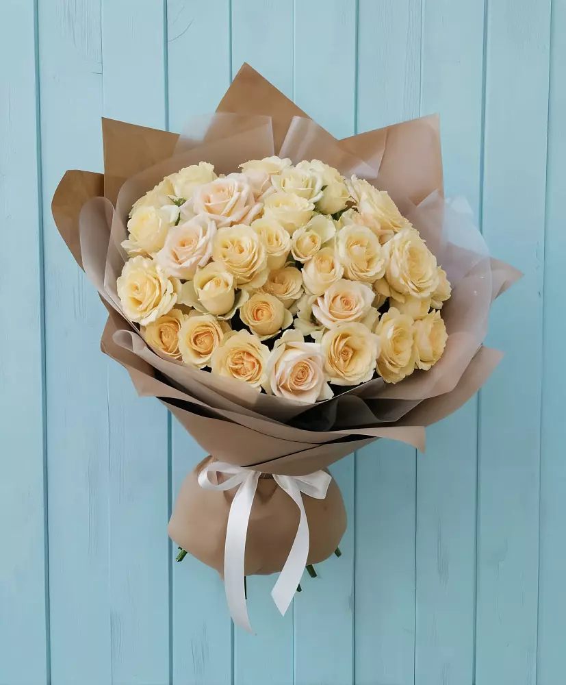 Букет Кремовое облако в Чехов-7