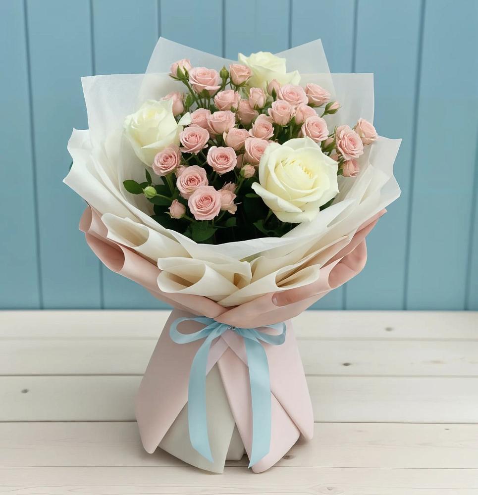 Букет цветов из: Розы в Чехов-7