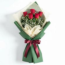 Букет цветов из:  Розы в Чехов-7