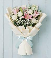 Букет цветов из:  Лилии в Чехов-7