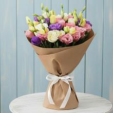 Букет цветов из:  Лизиантусы в Чехов-7