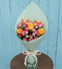Букет цветов из:  Розы в Чехов-7