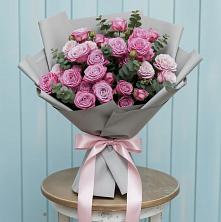 Букет цветов из:  Розы в Чехов-7