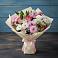 Букет цветов из: Хризантемы, Альстромерии и Розы в Чехов-7